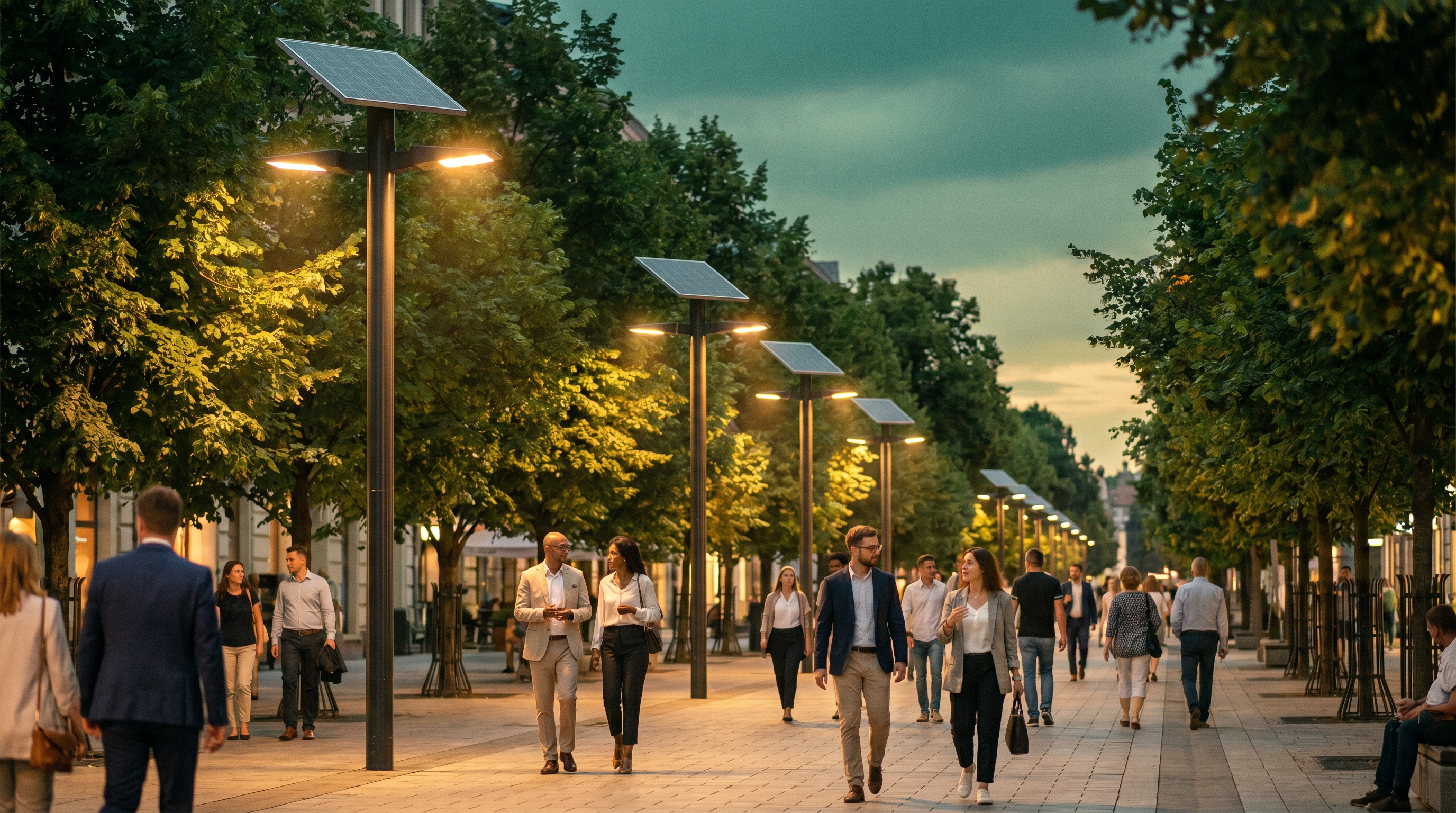 Urban Solar Lighting